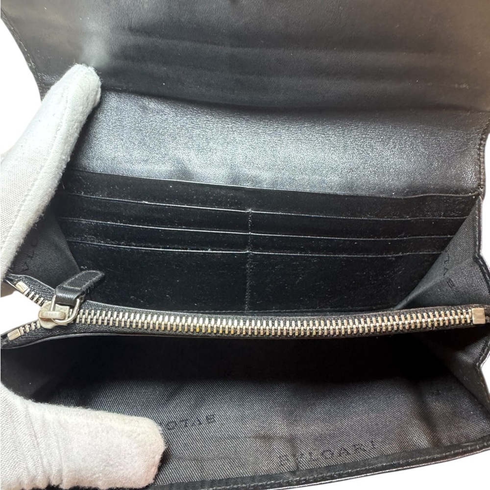 Bvlgari Herringbone Wallet - Picture 4 of 7
